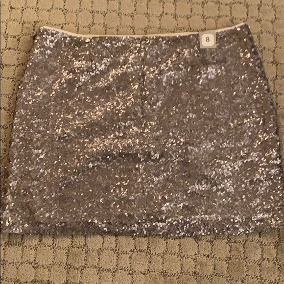 NWT Sequin Miniskirt - Picture 6 of 7